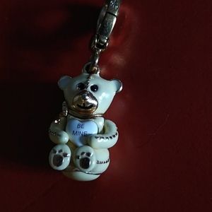 Juicy couture teddy bear bag decoration
